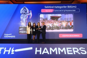 Egepen Deceuninck’e The Hammers’tan gümüş ödül
