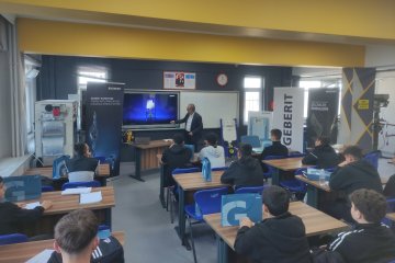 Geberit, “Meslek Liseleri Eğitim Programı” ile geleceğin tesisat profesyonellerini bugünden eğitiyor