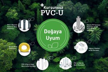 GF Hakan Plastik'ten Kurşunsuz PVC-U Sistemler
