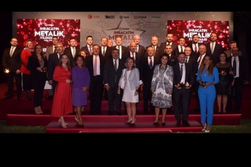 İhracatın "Metalik Yıldızları" Ödüllerini Aldı
