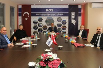 PANELDER Yöneticileri Konya Sanayi Odası ve Organize Sanayi Bölgeleri Üst Kuruluşunu Ziyaret Etti