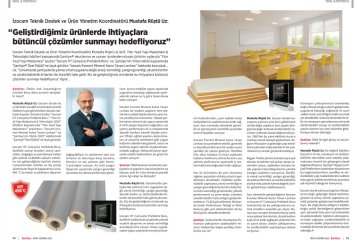 İzocam Teknik Destek ve Ürün Yönetim Koordinatörü Mustafa Rüştü Uz: “Şantiyelerde yalnızca hızlı uygulama değil, birçok kriter öncelikli hale geldi”