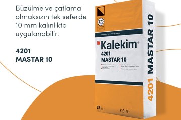 Kalekim Mastar Serisi ile Kusursuz Yüzeyler
