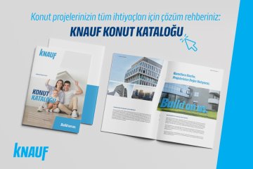 Konut projelerinizin tüm ihtiyaçları için çözüm rehberiniz: KNAUF KONUT KATALOĞU