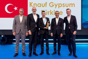 Knauf Türkiye, Financial Benchmark Award’ı Kazandı