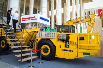Komatsu, MINEX 2025’te Yer Altı Maden Kamyonu HX20’nin Türkiye Prömiyerini Gerçekleştirdi