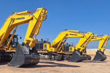 3 Adet Komatsu PC950LC-11E0 ile SSS Yıldızlar Holding Daha da Güçlendi