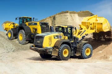 Komatsu WA470-8E0 ve Komatsu WA475-10 ile En Zorlu Sahalar Dize Geliyor