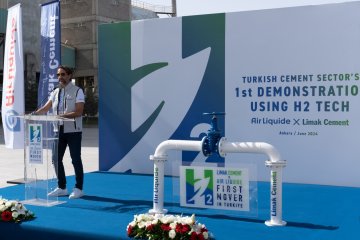 Limak Çimento 2030’dan itibaren hidrojen içerikli karbon-nötr yakıt kullanımına geçecek