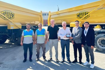 Meiller'den Nuh Beton'a Teslimat