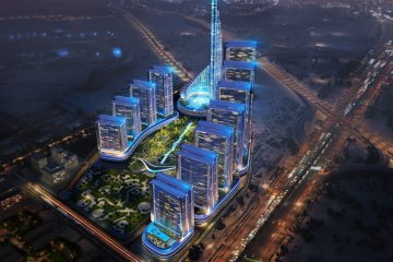 Dünyanın ilk Mercedes-Benz markalı şehri Dubai'de inşa edilecek