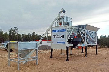 ELKON Mix Master-30 Şantiye Tipi Beton Santrali Büyük Kanyon Semalarında!