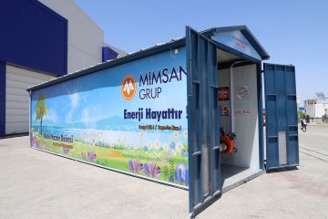 Rönesans İnşaat’ın “Mobil Isı Merkezi”ndeki Tercihi “MİMSAN”