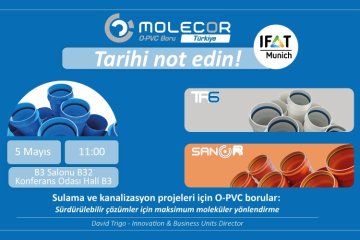 Molecor, IFAT Munich 2026’da En Yeni İnovasyonlarını Tanıtıyor
