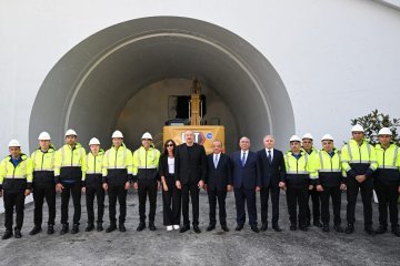 Cengiz İnşaat’ın yapımını üstlendiği Azerbaycan'daki Murovdağ Tüneli’nde ilk ışık göründü