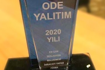 ODE Yalıtım'ın 2020 Yılındaki İhracat Atağı Ödül Getirdi