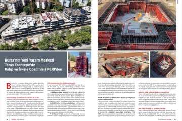 Bursa’nın yeni yaşam merkezi Tema Esentepe’de PERI Kalıp ve İskeleleri ile zaman ve işgücü verimliliği sağlandı