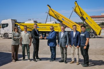 Safir Proje Mühendislik 23 adet Meiller Damper ile Operasyonel Gücünü Artırıyor