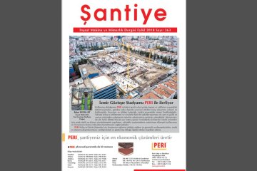 Şantiye'nin Eylül 2018 (363.) Sayısı Yayında