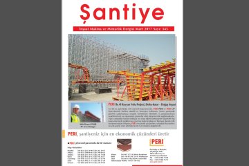 Şantiye'nin Mart 2017 (345.) Sayısı Yayında