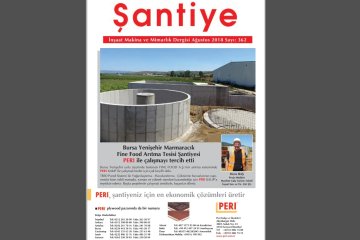 Şantiye'nin Ağustos 2018 (362.) Sayısı Yayında
