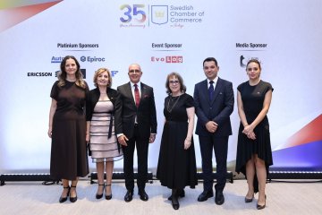 Systemair Türkiye, İsveç Ticaret Merkezi Derneği’nin 35. yıl kutlamasında “Sürdürülebilirlikte Paydaş Katılımı Ödülü”ne layık görüldü