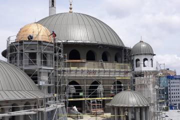 Taksim Camisi'nin Kubbe ve Minare Kaplamalarında VMZINC Tercih Edildi