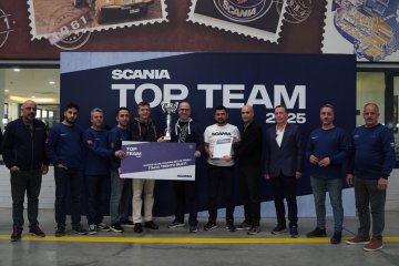 Top Team Yarışması 2025 Türkiye Kazananı Scania Gebze