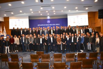 Müteahhitler Federasyonu'nun olağan genel kurulunda başkanlığa Ayhan Sulak seçildi