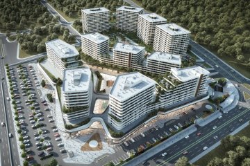 Ankara’nın 1000 Konutlu Rezidans Projesinde İnşaatın Yüzde 60’ı Tamamlandı