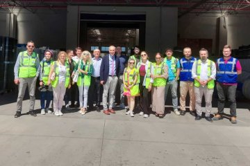 İstanbul Teknik Yön. Kur. Bşk. Macit Tanyol,  Bolu'da Yeni Açtığı Fabrikada Basın Mensuplarıyla Bir Araya Geldi