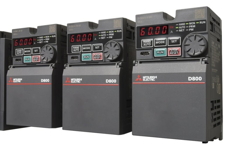 Mitsubishi Electric, FR-D800 Serisi İnverterlerini Tanıttı