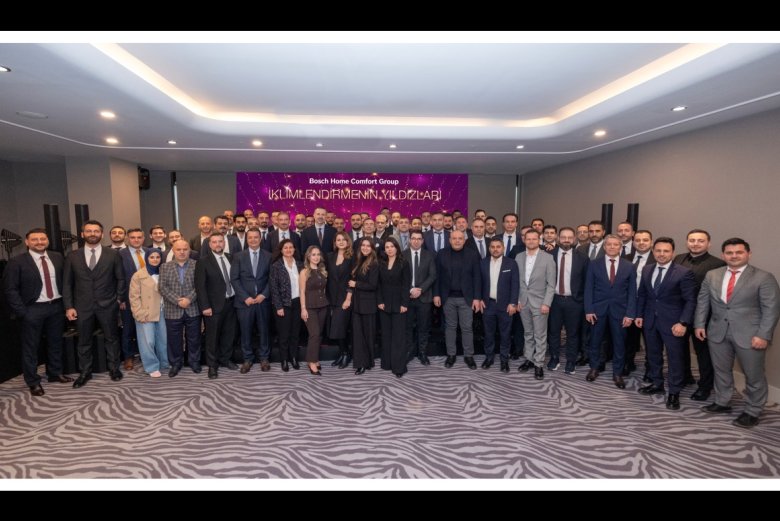 Bosch Home Comfort Group, "İklimlendirmenin Yıldızları 2026" Etkinliğinde İş Ortaklarıyla Buluştu