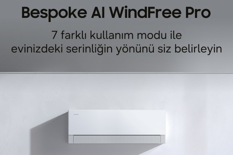 Samsung’un IF Design ödüllü Bespoke AI WindFree Pro klima serisi, 6 yıl garanti avantajıyla tüketicilerle buluşuyor