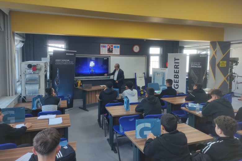 Geberit, “Meslek Liseleri Eğitim Programı” ile geleceğin tesisat profesyonellerini bugünden eğitiyor