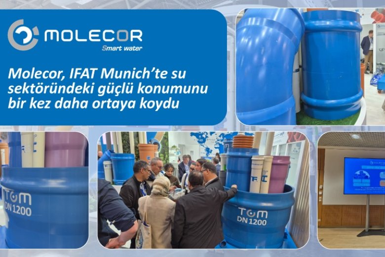 Molecor, IFAT Munich’te su sektöründeki güçlü konumunu bir kez daha ortaya koydu