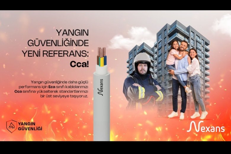 Nexans Türkiye, kablolarda yangın güvenliği standartlarını yükseltiyor