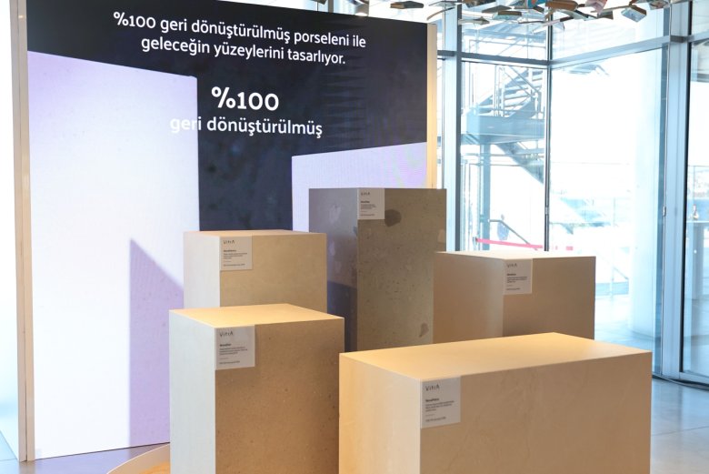 VitrA Karo’dan Türkiye’de bir ilk: Yüzde 100 geri dönüştürülmüş porselen karo