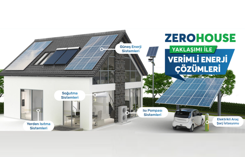 "ZERO HOUSE" Konsepti, Net Sıfır Emisyon Hedefinde Kilit Rol Oynuyor