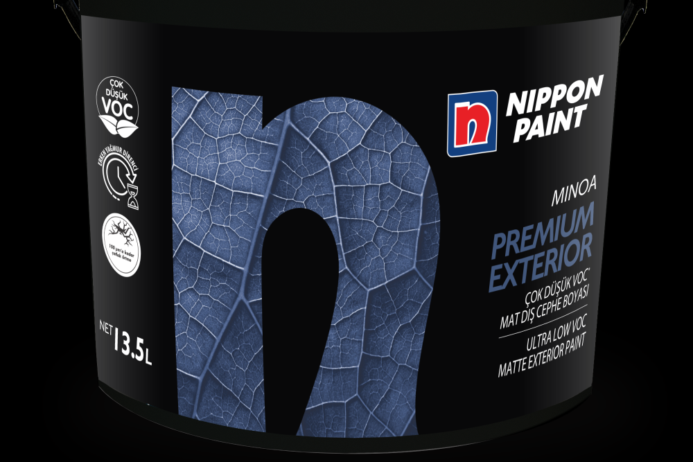 NIPPON PAINT MINOA PREMIUM EXTERIOR İLE BOYA MEVSİMİ UZUYOR, ŞANTİYELERİN ÇALIŞMA MEVSİMİ ARTIYOR
