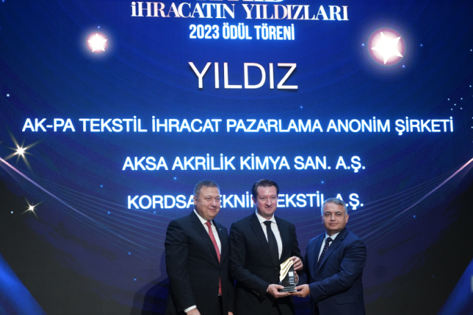 Kordsa, ihracata sunduğu güçlü katkıyla İTHİB Yıldız ödülünün sahibi