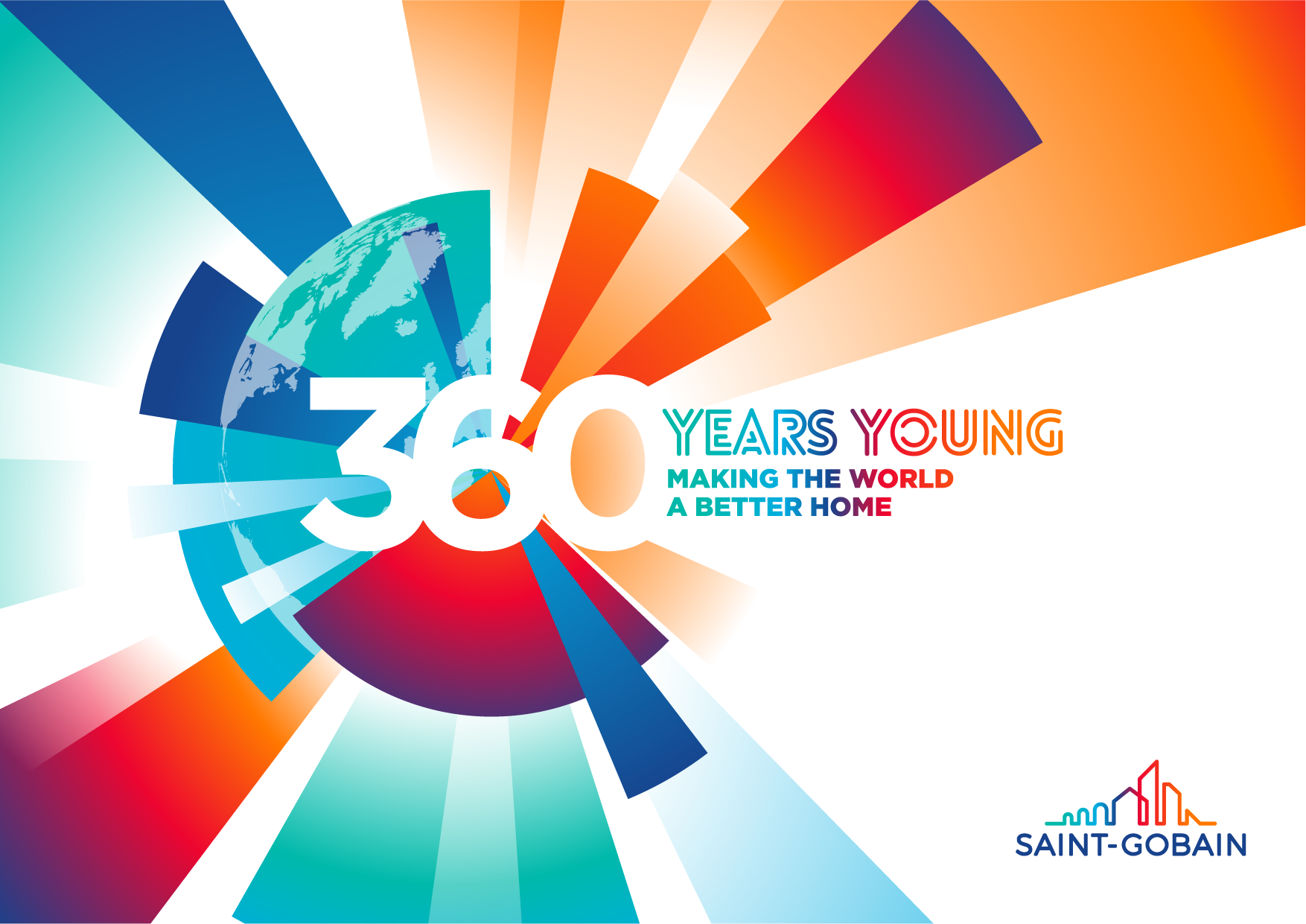 SAINT-GOBAIN, 360. YILDÖNÜMÜNÜ  “360 YILLIK GENÇ” KAMPANYASIYLA KUTLUYOR