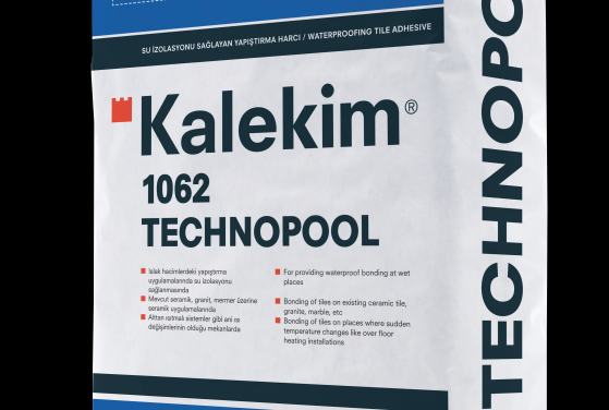Kalekim'den Havuz ve Islak Hacimlere Özel Çözüm: 1062 Technopool