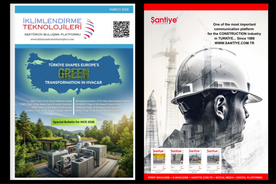 44. Mostra Convegno Expocomfort Fuarı’na yönelik İklimlendirme Teknolojileri tarafından hazırlanan Özel Bülten'de Şantiye olarak yer aldık