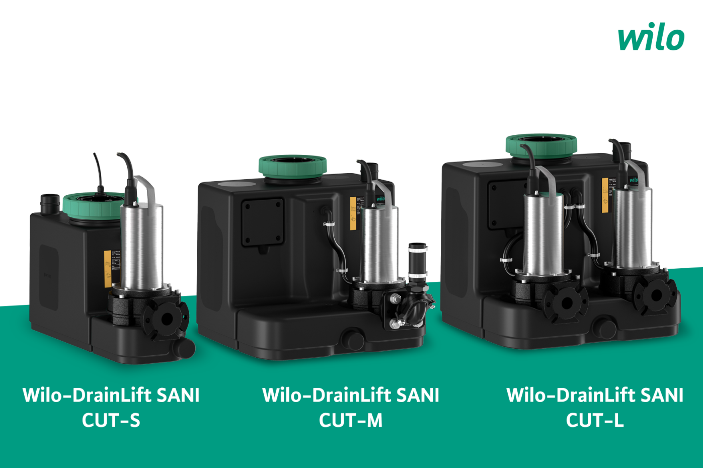 Wilo'nun Gelişmiş Ürünü DrainLift SANI CUT-S/M/L Serisi İnovatif Çözümler Sunuyor