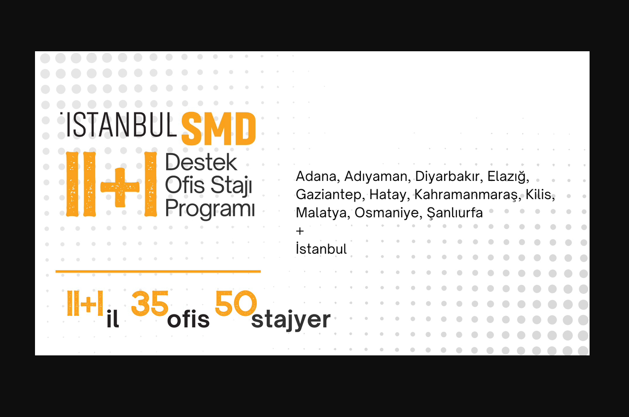 İSTANBULSMD DEPREMDEN ETKİLENEN MİMARLIK ÖĞRENCİLERİNE STAJ PROGRAMI BAŞLATIYOR