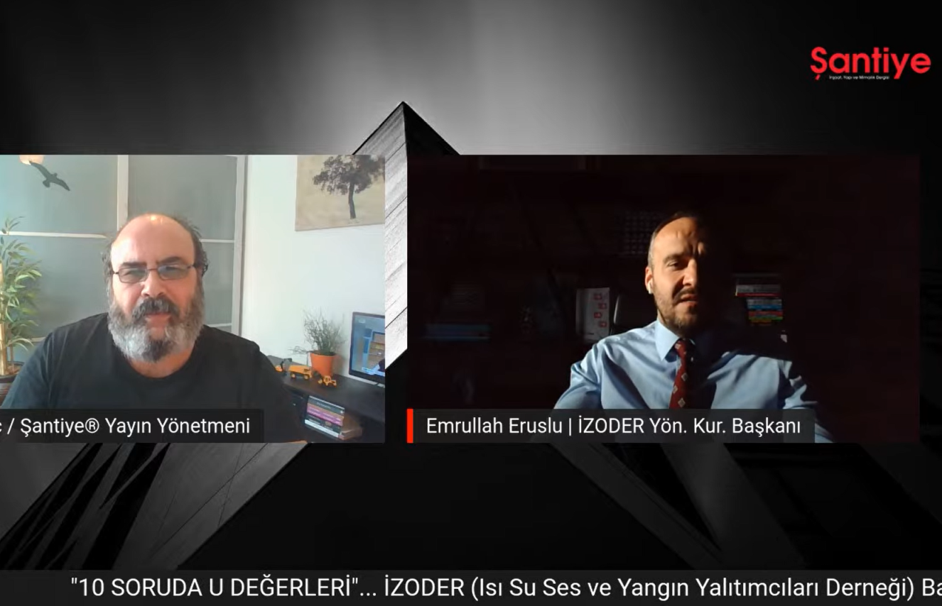 10 Soruda U Değerleri" Programının Konuğu İZODER Başkanı Emrullah Eruslu'ydu...
