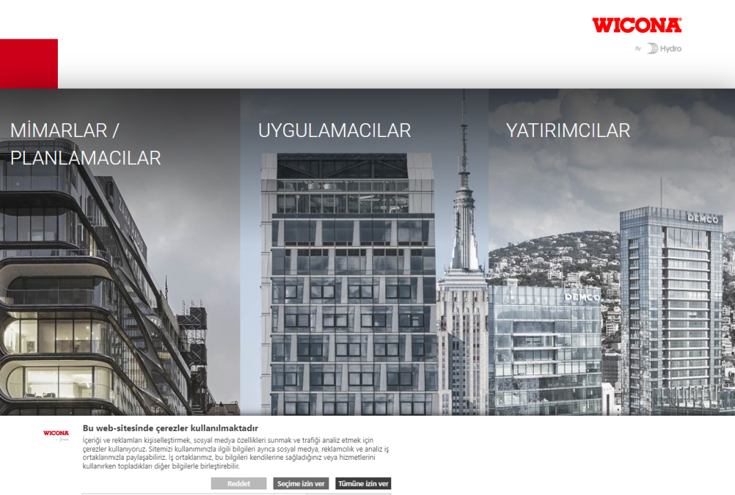 Yeni WICONA Web Sitesi Yayında