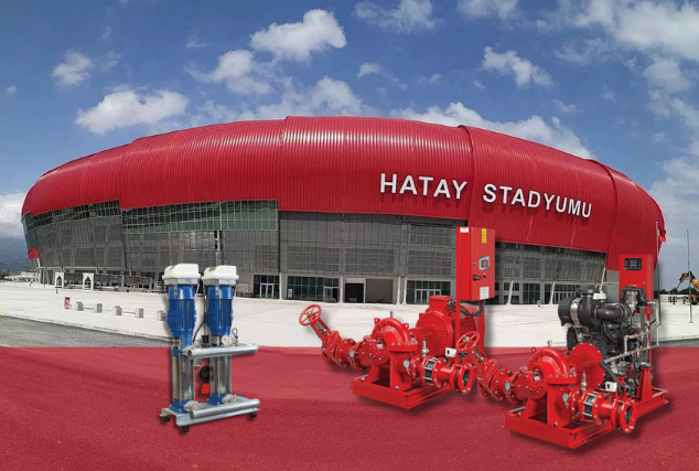 HATAY STADYUMUNDA TAM KAPASİTE YANGIN GÜVENLİĞİ