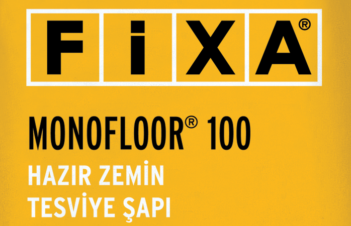 FİXA, Tesviye Şapları Ailesine Monofloor'u Ekledi